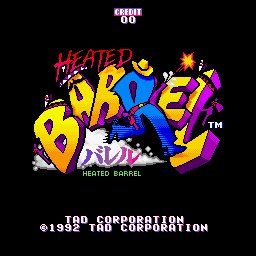 Heated Barrel (World version 3) Title Screen